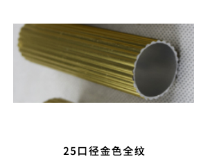 25口径金色全纹